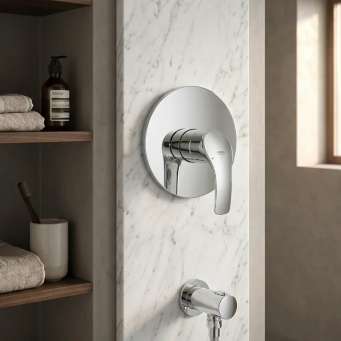 وجه خلاط دفن GROHE – مخرج واحد للمياه
