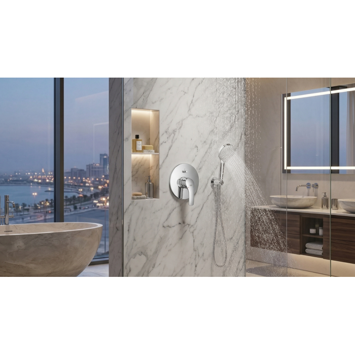 وجه خلاط دفن GROHE – مخرجين للمياه 